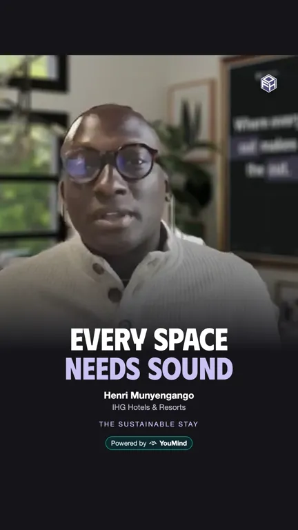 Henri’s clip: Every space needs sound